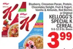 C Town KELLOGG'S SPECIAL K CEREAL offer
