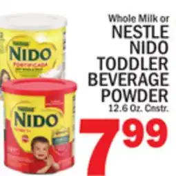 C Town NESTLE NIDO TODDLER BEVERAGE POWDER offer