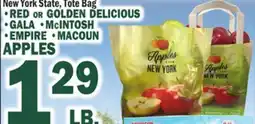 C Town RED OR GOLDEN DELICIOUS, GALA, McINTOSH, EMPIRE, MACOUN APPLE offer