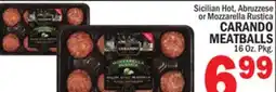 C Town CARANDO MEATBALLS offer