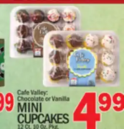 C Town CAFE VALLEY MINI CUPCAKES offer