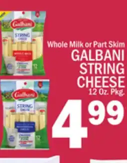 C Town GALBANI STRING CHEESE offer
