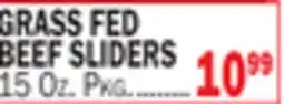 C Town GRASS FED BEEF SLIDERS offer