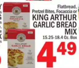 C Town KING ARTHUR GARLIC BREAD MIX offer