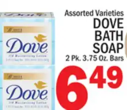 C Town DOVE BATH SOAP offer