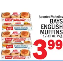 C Town BAYS ENGLISH MUFFINS offer