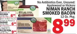 C Town NIMAN RANCH SMOKED BACON offer