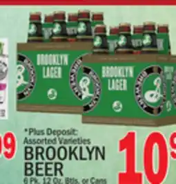 C Town BROOKLYN BEER offer