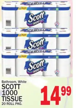 C Town SCOTT 1000 TISSUE offer