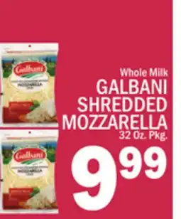 C Town GALBANI SHREDDED MOZZARELLA offer