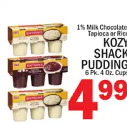 C Town KOZY SHACK PUDDING offer