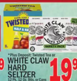 C Town WHITE CLAW HARD SELTZER offer