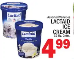 C Town LACTAID ICE CREAM offer