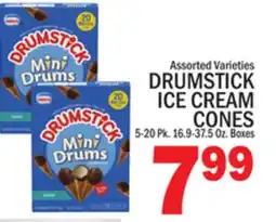 C Town DRUMSTICK ICE CREAM CONES offer