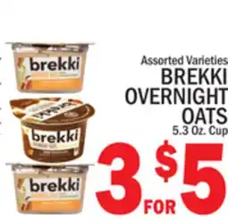 C Town BREKKI OVERNIGHT OATS offer