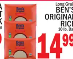C Town BEN'S ORIGINAL RICE offer
