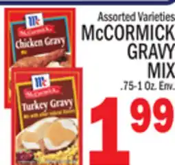 C Town McCORMICK GRAVY MIX offer