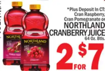 C Town NORTHLAND CRANBERRY JUICE offer