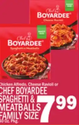 C Town CHEF BOYARDEE SPAGHETTI & MEATBALLS FAMILY SIZE offer