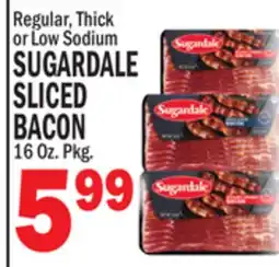 C Town SUGARDALE SLICED BACON offer