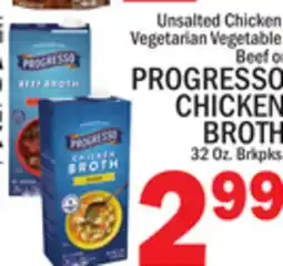 C Town PROGRESSO CHICKEN BROTH offer