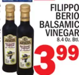 C Town FILIPPO BERIO BALSAMIC VINEGAR offer