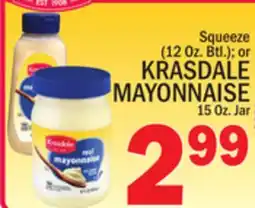 C Town KRASDALE MAYONNAISE offer