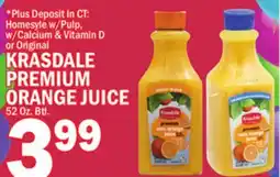 C Town KRASDALE PREMIUM ORANGE JUICE offer