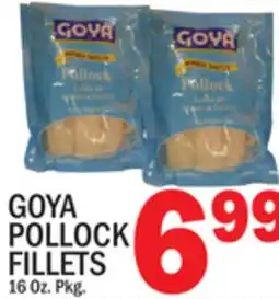 C Town GOYA POLLOCK FILLETS offer