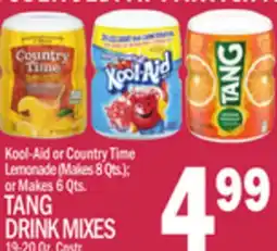 C Town TANG DRINK MIXES 19-20 Oz. Cnstr offer
