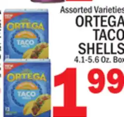 C Town ORTEGA TACO SHELLS offer