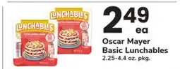 ACME Oscar Mayer Basic Lunchables offer