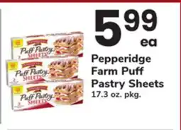 ACME Pepperidge Farm Puff Pastry Sheets offer