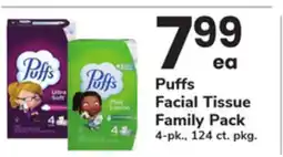 ACME Puffs Facial Tissue Family Pack offer