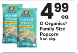 ACME O Organics Family Size Popcorn offer