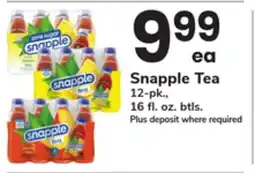 ACME Snapple Tea offer