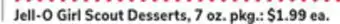 ACME Jell-O Girl Scout Desserts offer
