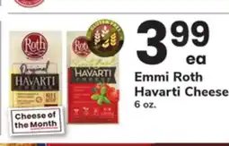 ACME Emmi Roth Havarti Cheese offer