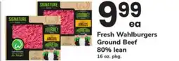 ACME Fresh Wahlburgers Ground Beef 80% lean offer