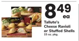 ACME Talluto's Cheese Ravioli or Stuffed Shells offer