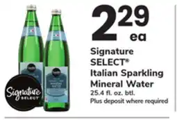 ACME Signature SELECT Italian Sparkling Mineral Water offer