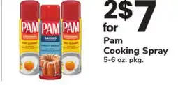 ACME Pam Cooking Spray offer