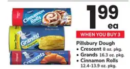 ACME Pillsbury Dough Crescent 8 oz. pkg. Grands 16.3 oz. pkg. Cinnamon Rolls 12.4-13.9 oz. pkg offer