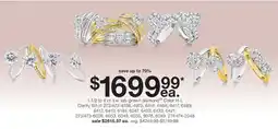 JC Penney 1-1/2 to 4 ct. t.w. lab-grown diamond‡◊ Color H-I, Clarity SI1-I1 offer