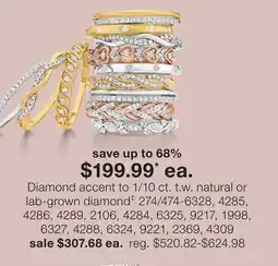 JC Penney Modern Bride Diamond Accent To 1/10 Ct. T. W. Natural Or Lab-Grown Diamond‡ offer