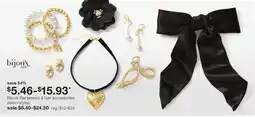 JC Penney Bijoux Bar jewelry & hair accessories offer