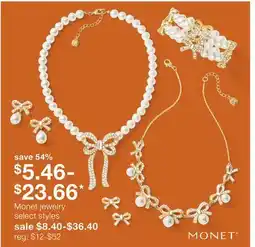JC Penney Monet jewelry offer