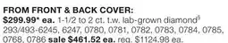 JC Penney 1-1/2 to t. lab-grown diamond§ offer