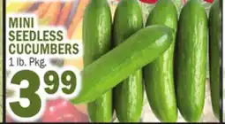 Bravo Supermarkets MINI SEEDLESS CUCUMBERS offer