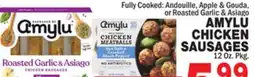Bravo Supermarkets AMYLU CHICKEN SAUSAGES offer